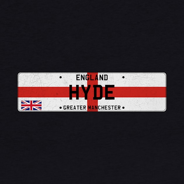 Hyde Greater Manchester England by LocationTees